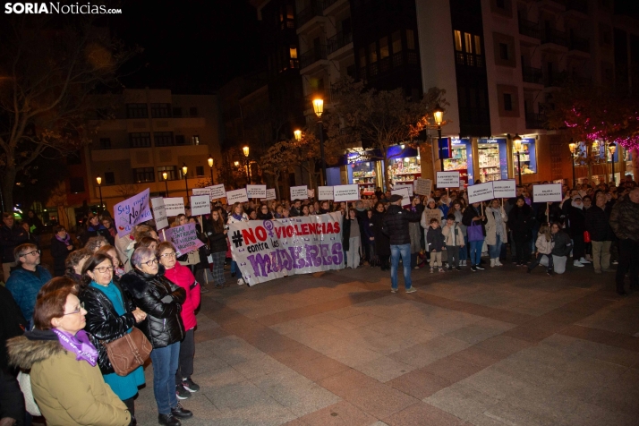 Manifestación 25N en Soria 2024