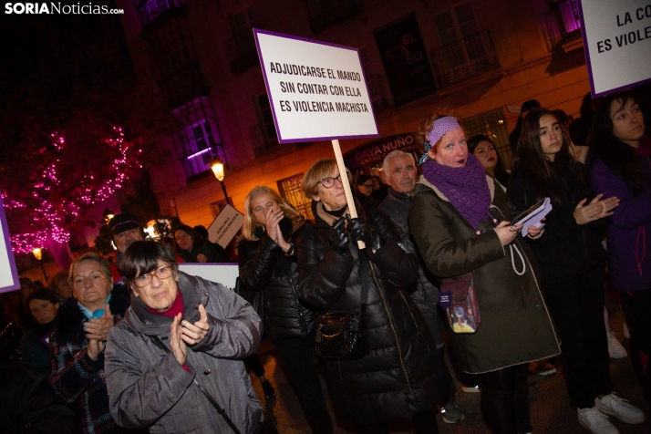 Manifestación 25N en Soria 2024