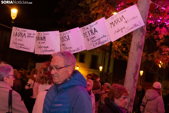 Manifestación 25N en Soria 2024