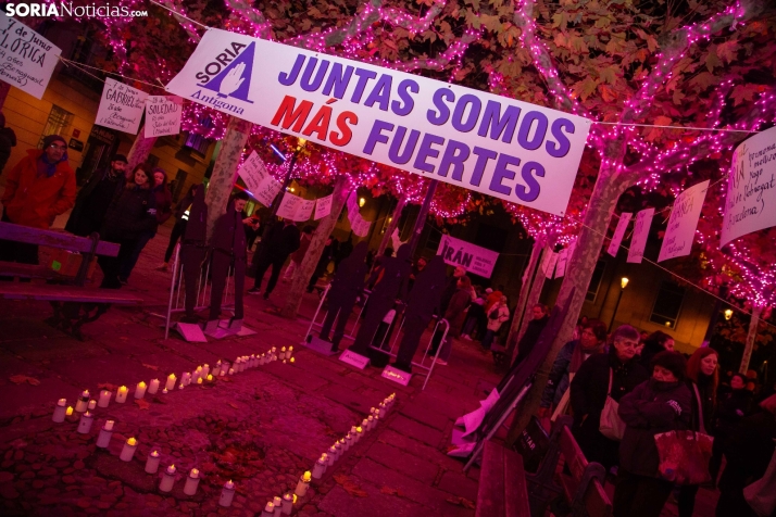 Manifestación 25N en Soria 2024