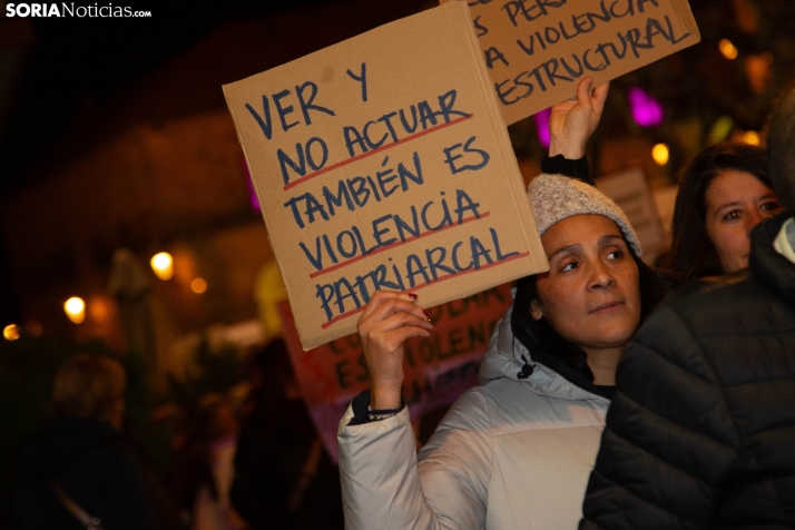 Manifestación 25N en Soria 2024