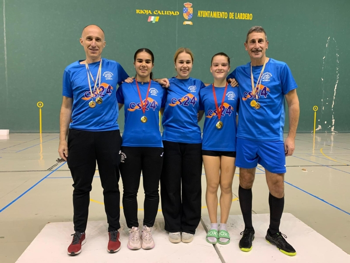 Un fin de semana con varios &eacute;xitos para los jugadores del Club B&aacute;dminton Soria-CS24