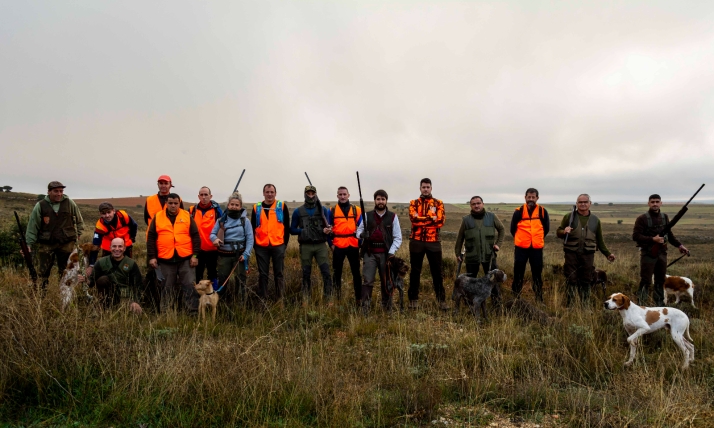José Fresno y Miriam Martínez, ganadores del Campeonato Provincial de Caza Menor
