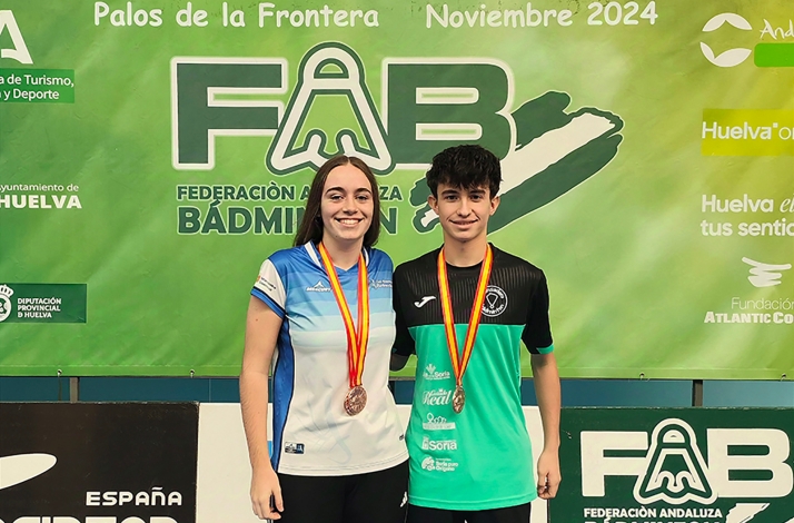 Hugo Sanz, del Valonsadero Bádminton, bronce en el Nacional Sub17