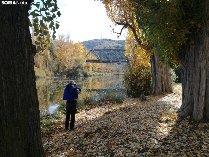 Capturando paisajes a la orilla del Duero. 