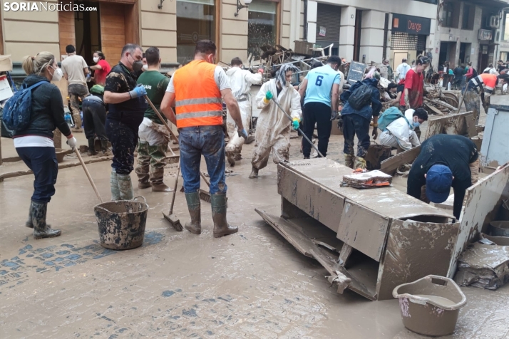 Juan Carlos Rodrigo ha inmortalizado la situación en Algemesí.