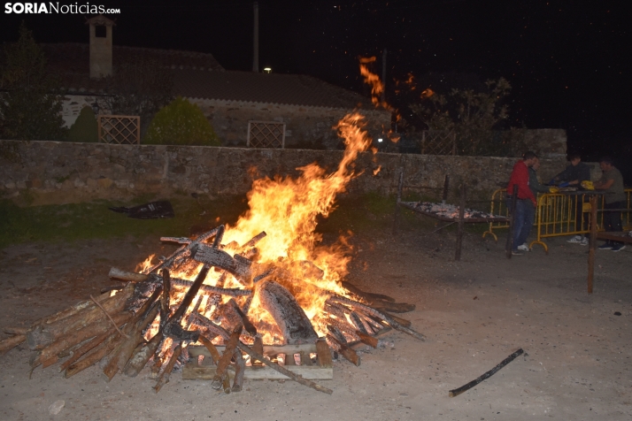 Luminaria en Fuentetoba. 