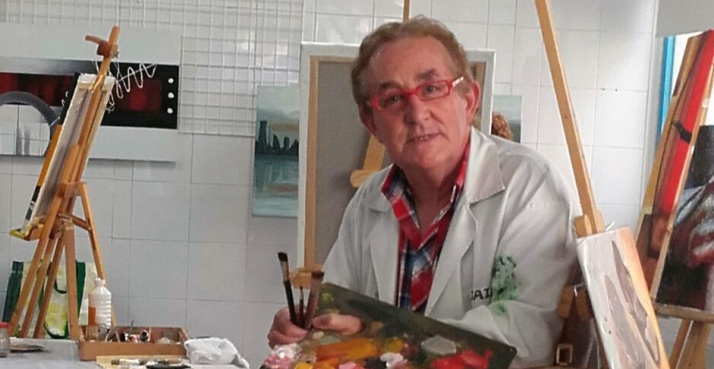 El pintor adnamantino Jaime reúne el sábado a sus alumnos