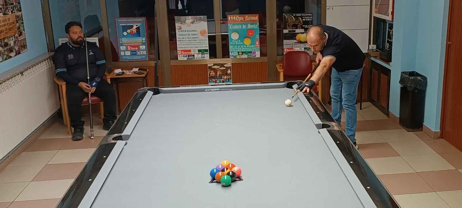 Un imagen del torneo. 