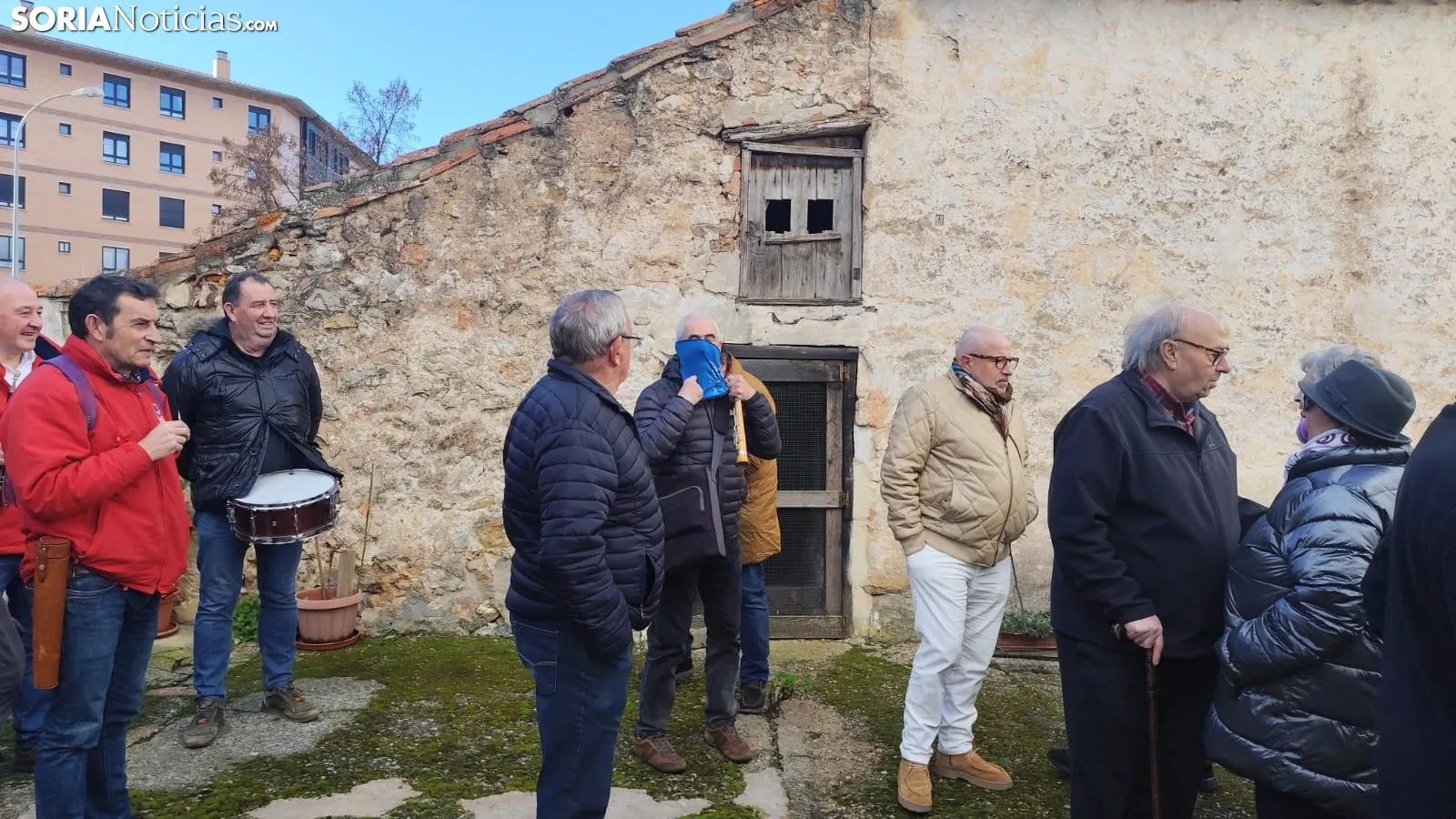 Una imagen de este mediodía en la ermita de Santa Bárbara. /SN