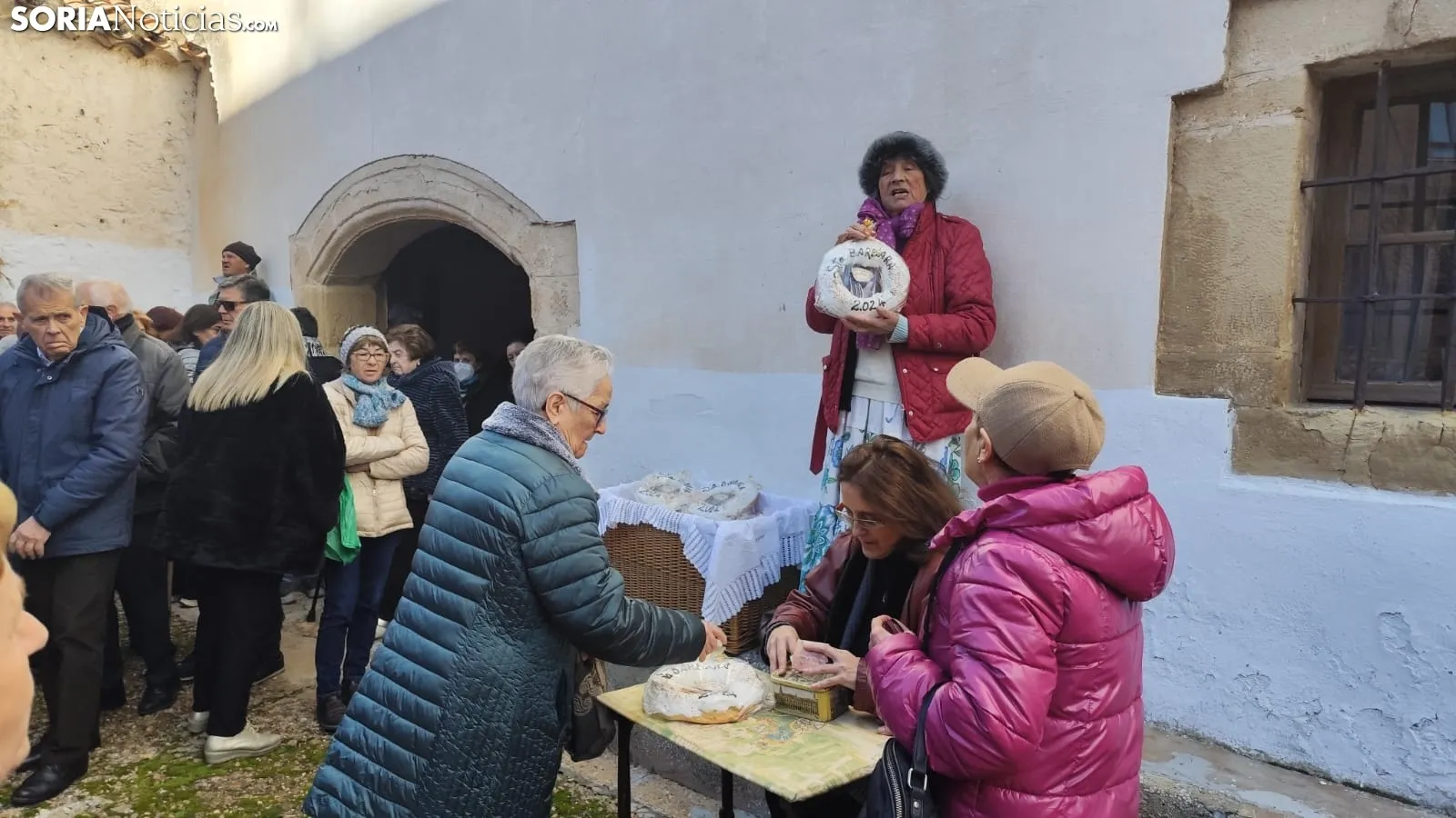 Una imagen de este mediodía en la ermita de Santa Bárbara. /SN