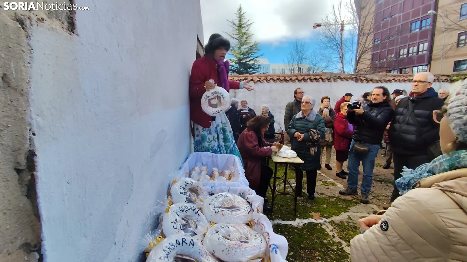 Una imagen de este mediodía en la ermita de Santa Bárbara. /SN