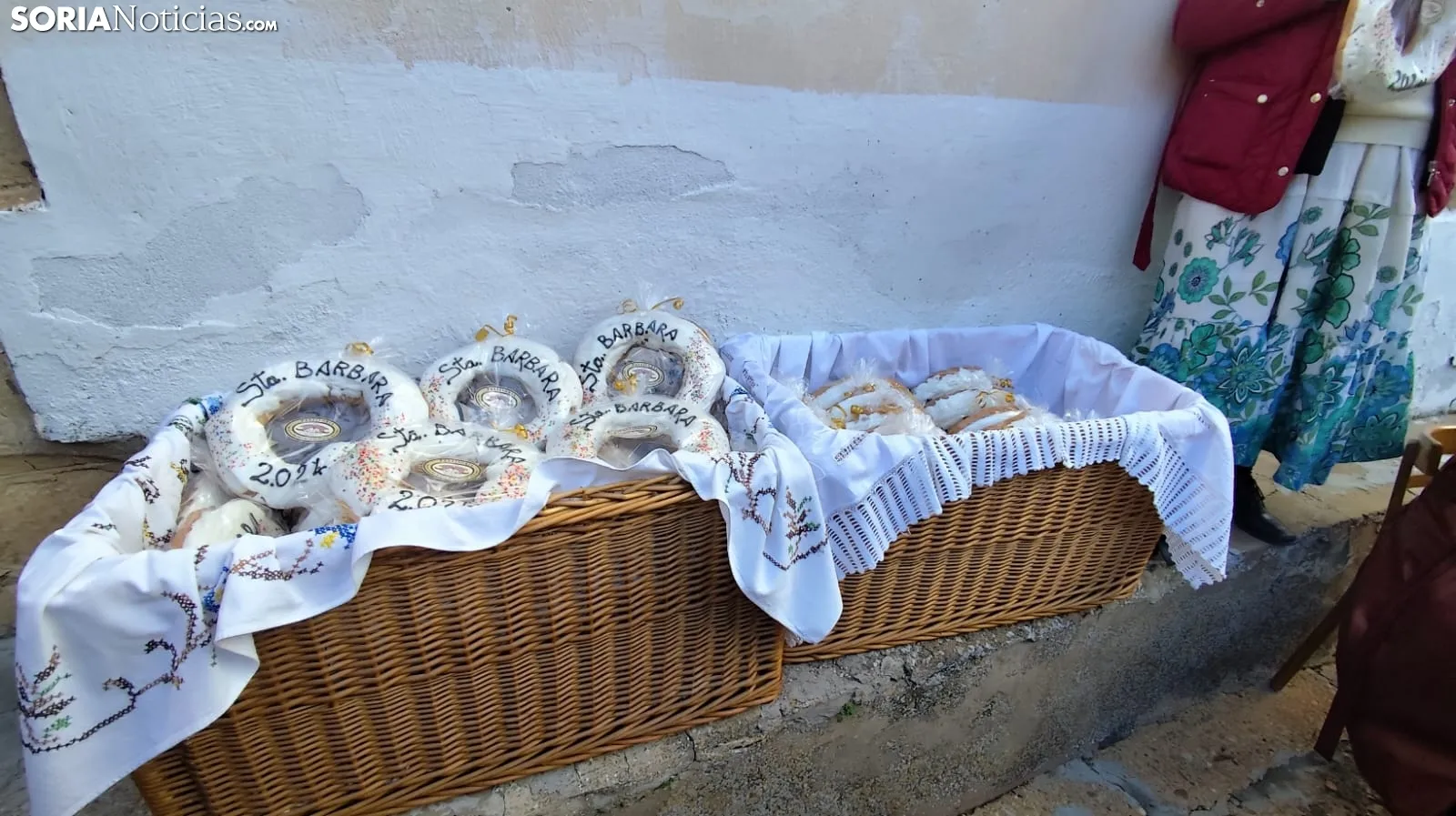 Una imagen de este mediodía en la ermita de Santa Bárbara. /SN