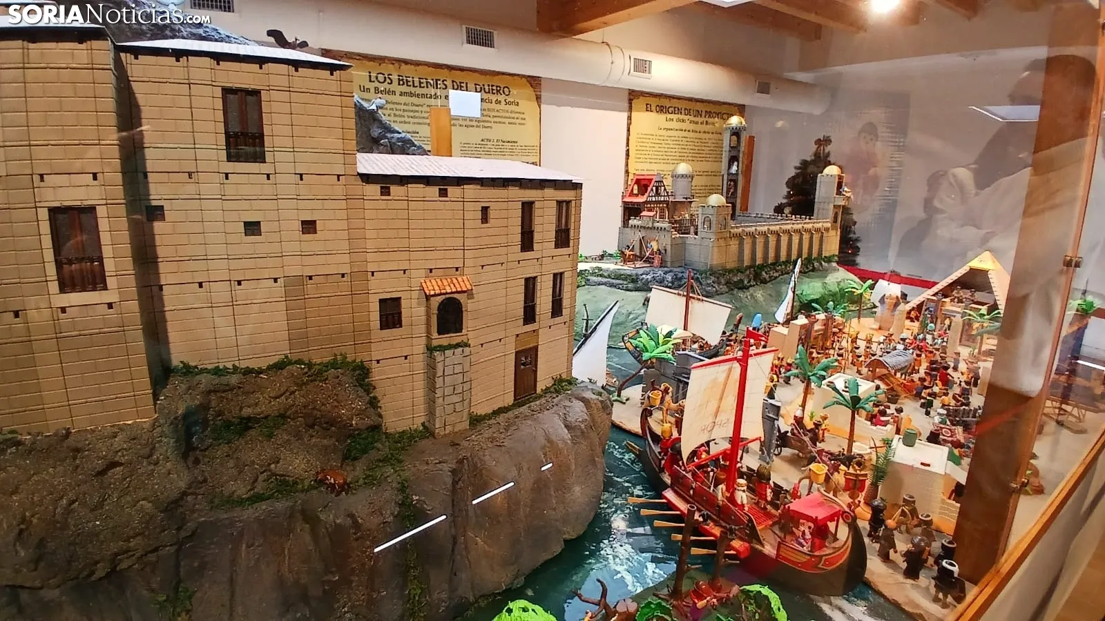 Foto 2 - M&aacute;s de 1.000 mu&ntilde;ecos de Playmobil reviven la cultura soriana en el bel&eacute;n de Garray