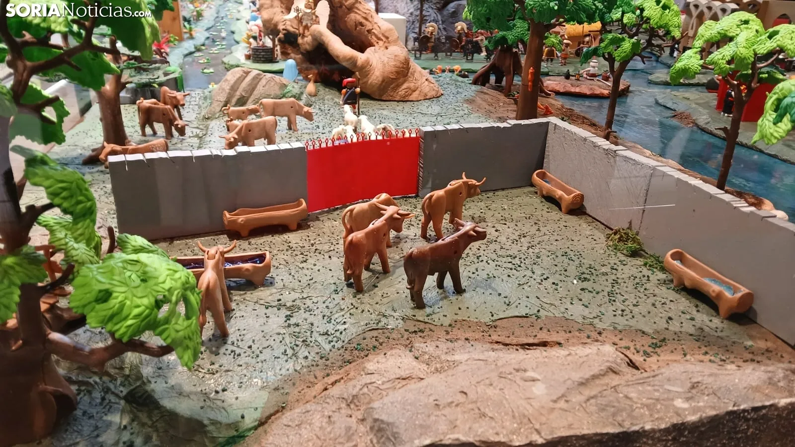 Foto 10 - M&aacute;s de 1.000 mu&ntilde;ecos de Playmobil reviven la cultura soriana en el bel&eacute;n de Garray