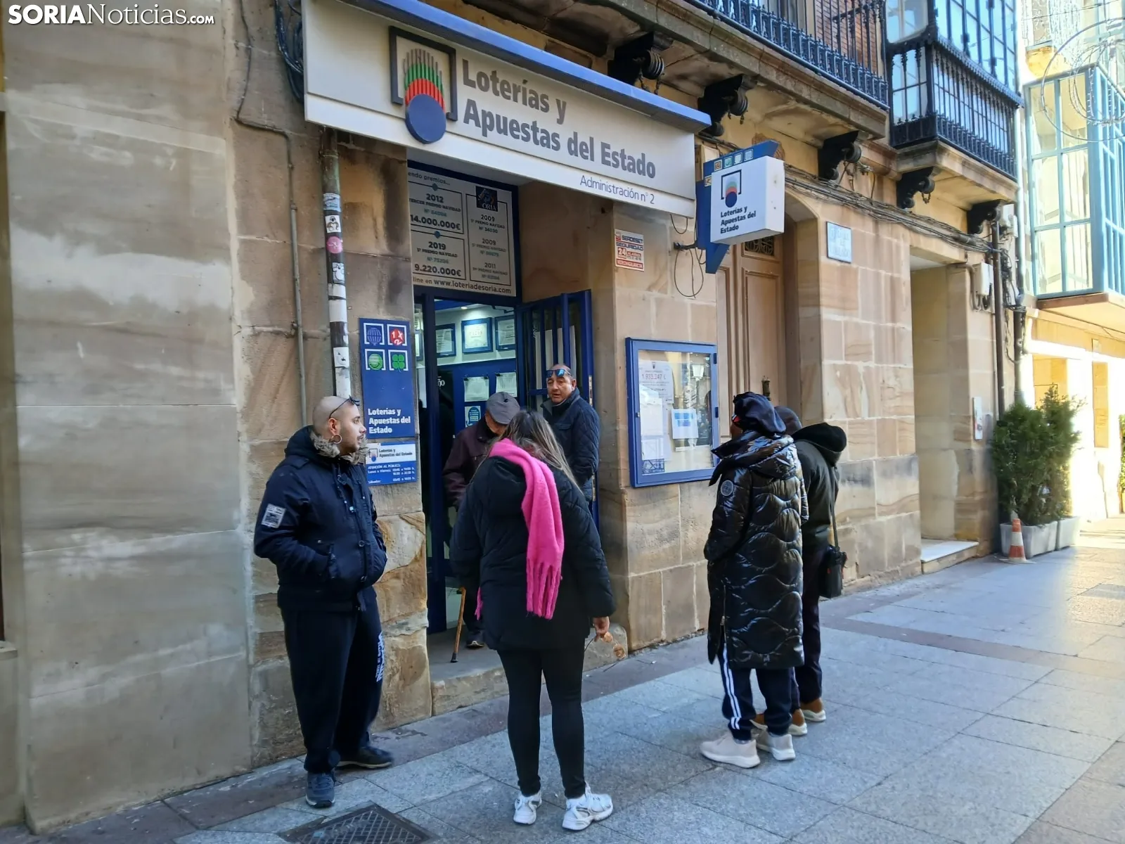 Foto 2 - Soria tenta a la suerte a &uacute;ltima hora en la Loter&iacute;a de Navidad