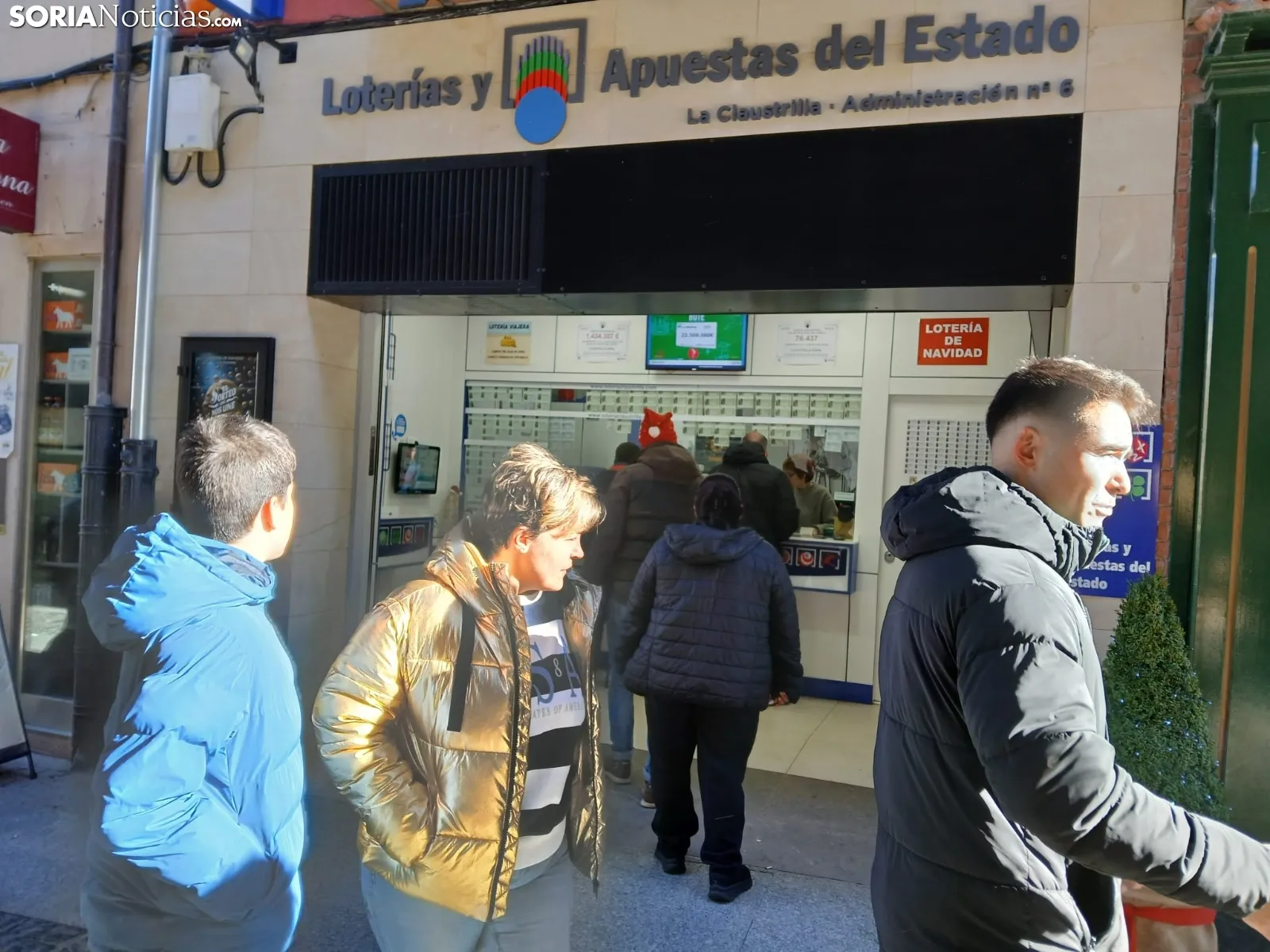 Foto 7 - Soria tenta a la suerte a &uacute;ltima hora en la Loter&iacute;a de Navidad