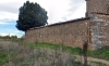 Una de las tapias del cementerio de Andaluz, donde han sido hallados los restos. /GM