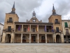 Fachada del Ayuntamiento de El Burgo de Osma. 