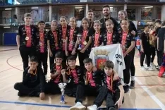 Foto 3 - Los equipos alevines del Sporting Santo Domingo CV se proclaman campeones de la Copa de Espa&ntilde;a 