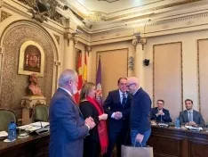 Una imagen del homenaje. /Dip.