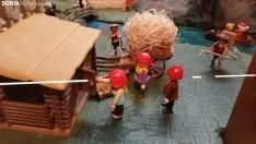 Foto 3 - M&aacute;s de 1.000 mu&ntilde;ecos de Playmobil reviven la cultura soriana en el bel&eacute;n de Garray