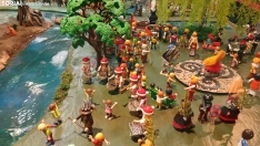 Foto 6 - Más de 1.000 muñecos de Playmobil reviven la cultura soriana en el belén de Garray