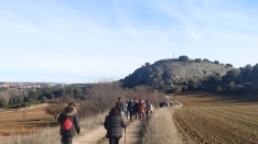 Foto 5 - Golmayo celebra su tradición navideña con la subida del Belén a la cueva