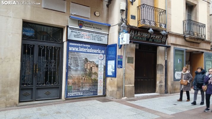 Crece la ilusión de la Navidad y la esperanza de que toque El Gordo: Cada año se vende más Lotería de Navidad en Soria