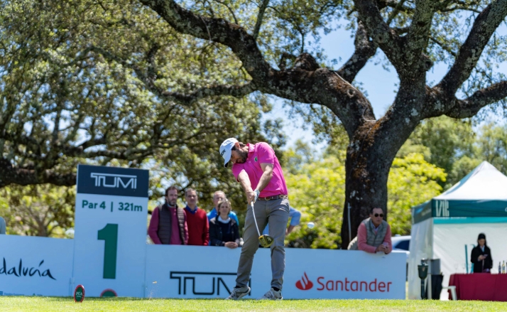 Berná, segundo en el ranking del Circuito de Madrid de golf, su mejor clasificación 