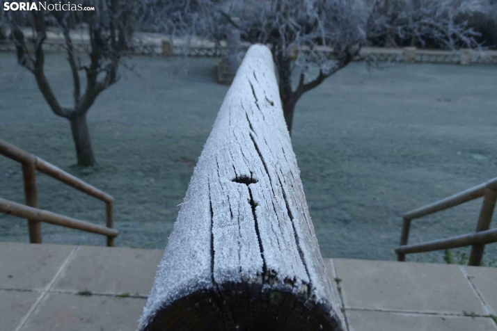 Martes de cielos cubiertos y frío en Soria