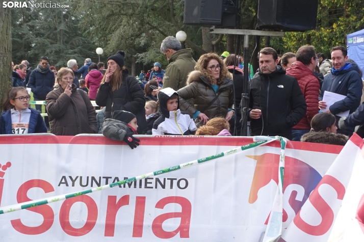 Una de las imágenes que deja el cross de esta mañana de domingo en la alameda de Cervantes. /PC