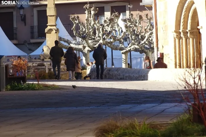 El centro de la ciudad, este mediodía de Navidad. /PC