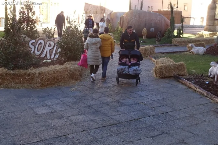 El centro de la ciudad, este mediodía de Navidad. /PC