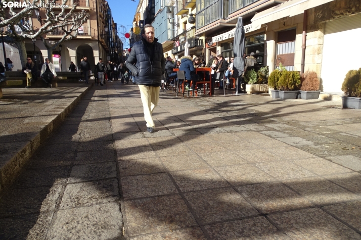 El centro de la ciudad, este mediodía de Navidad. /PC