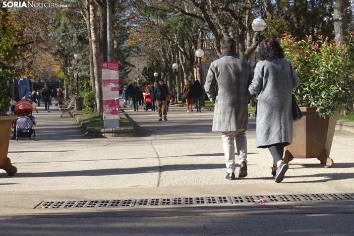 El centro de la ciudad, este mediodía de Navidad. /PC