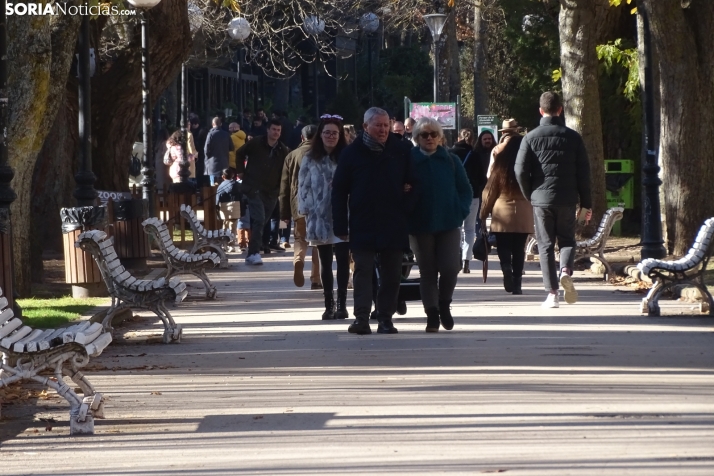 El centro de la ciudad, este mediodía de Navidad. /PC