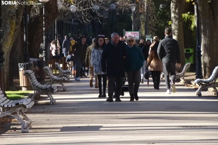 El centro de la ciudad, este mediodía de Navidad. /PC
