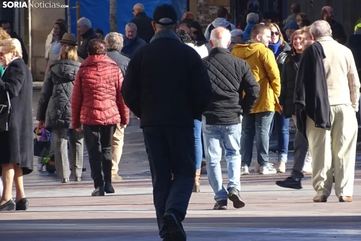 El centro de la ciudad, este mediodía de Navidad. /PC