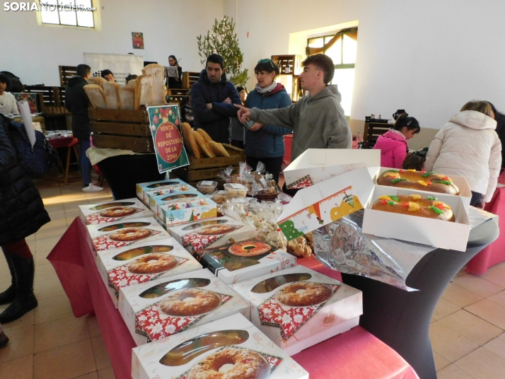 En im&aacute;genes: Centenares de sorianos visitan el II Mercado Navide&ntilde;o de San Andr&eacute;s 