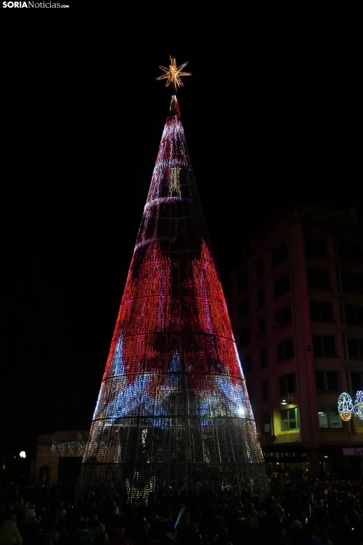 Encendido de la Navidad Soria 2025