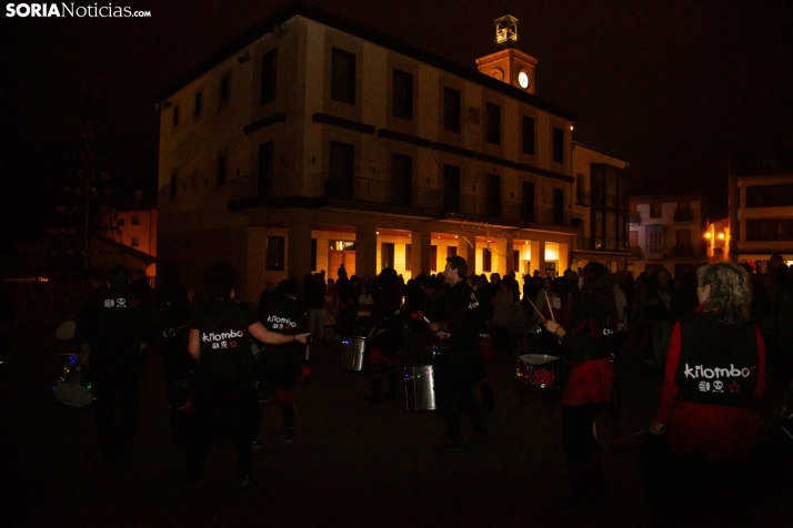 Encendido luces Almazán