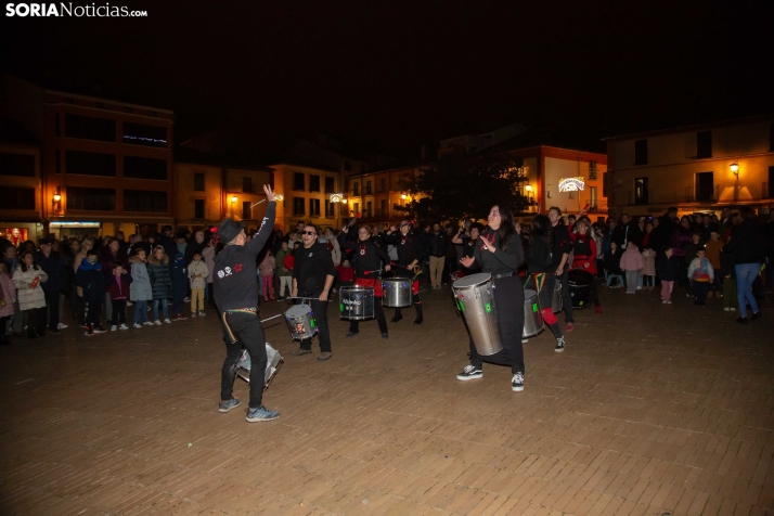 Encendido luces Almazán