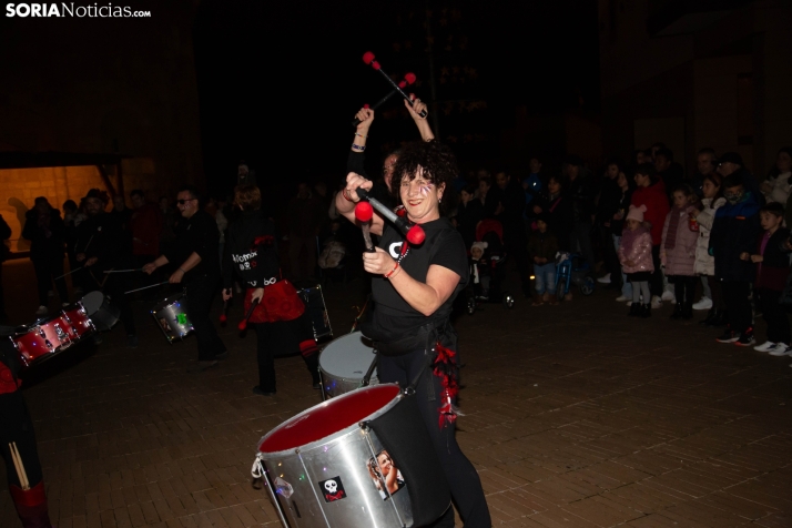 Encendido luces Almazán