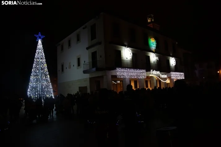 Encendido luces Almazán