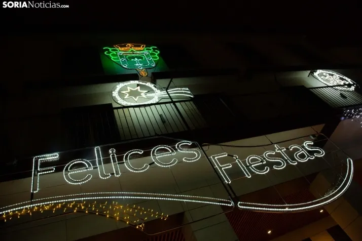 Encendido luces Almazán
