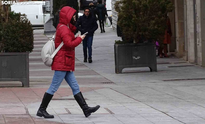 Viernes invernal en Soria con mínimas de hasta -4 grados