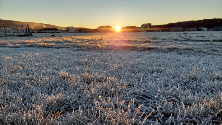 Soria se ha congelado esta ma&ntilde;ana con m&iacute;nimas que han rozado los -11 grados