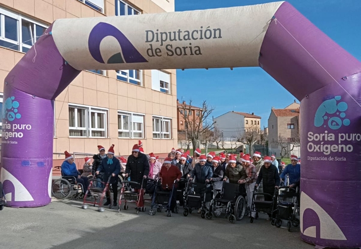 Una imagen de la mañana en la residencia agredana. /Dip.