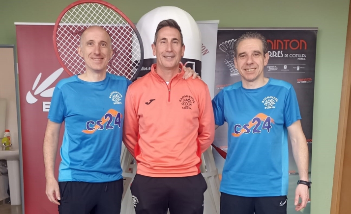 Cinco séniors sorianos, al Máster nacional de Toledo de bádminton 